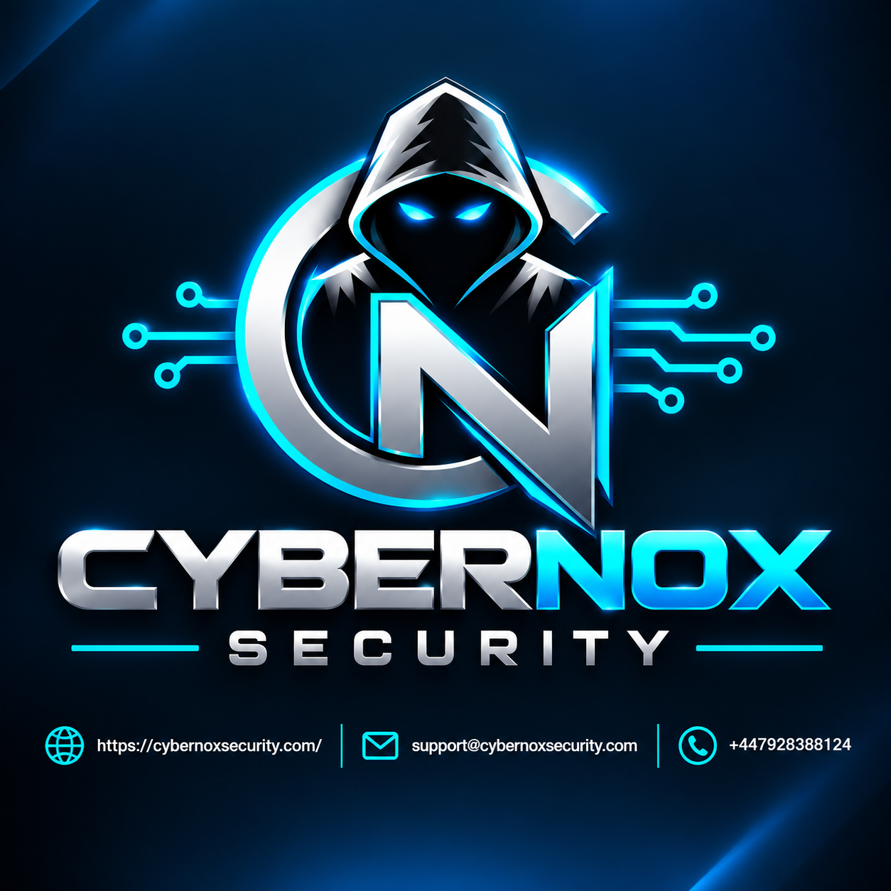 CyberNOX Cybersecurity Badge Poster