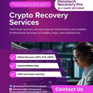 Profile photo of HIRE META TECH RECOVERY PRO: The Best ETHEREUM, USDT, crypto & BITCOIN RECOVERY EXPERT